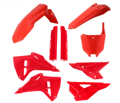 CRF450R'25-26 Acerbis Plastic Kit Red